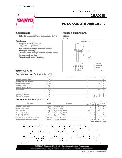 . Electronic Components Datasheets 22sa2025  . Electronic Components Datasheets Various datasheets 2 22sa2025.pdf