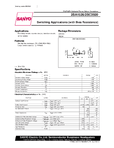 2 22sc3920  . Electronic Components Datasheets Various datasheets 2 22sc3920.pdf