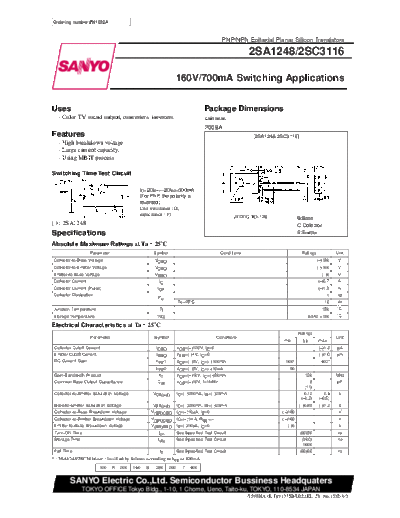 2 22sc3116  . Electronic Components Datasheets Various datasheets 2 22sc3116.pdf