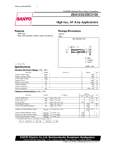 2 22sc3135  . Electronic Components Datasheets Various datasheets 2 22sc3135.pdf