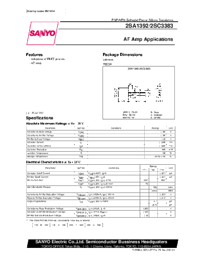 2 22sc3383  . Electronic Components Datasheets Various datasheets 2 22sc3383.pdf