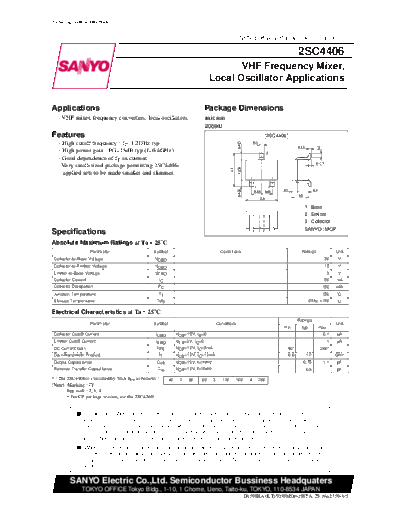 2 22sc4406  . Electronic Components Datasheets Various datasheets 2 22sc4406.pdf