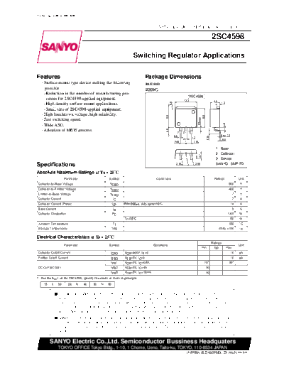 2 22sc4598  . Electronic Components Datasheets Various datasheets 2 22sc4598.pdf