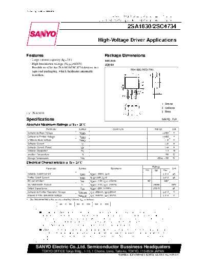 2 22sc4734  . Electronic Components Datasheets Various datasheets 2 22sc4734.pdf