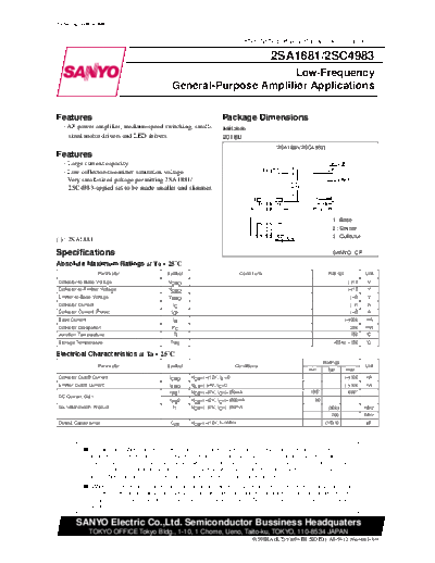 2 22sc4983  . Electronic Components Datasheets Various datasheets 2 22sc4983.pdf