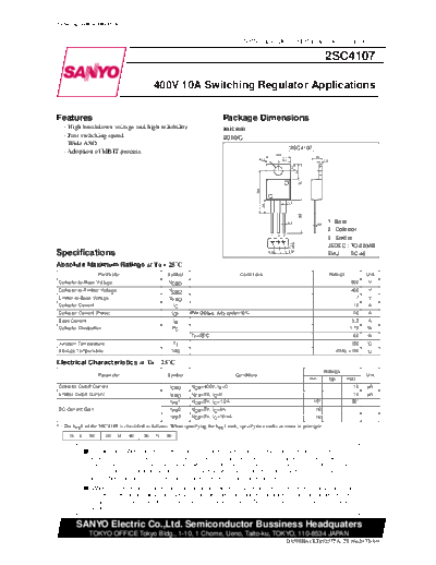 2 22sc4107  . Electronic Components Datasheets Various datasheets 2 22sc4107.pdf