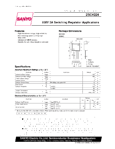 2 22sc4224  . Electronic Components Datasheets Various datasheets 2 22sc4224.pdf