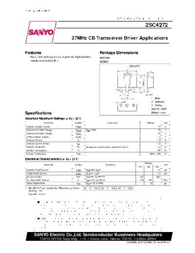 2 22sc4272  . Electronic Components Datasheets Various datasheets 2 22sc4272.pdf