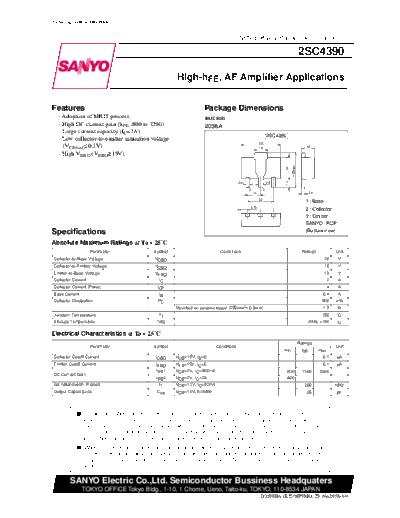 2 22sc4390  . Electronic Components Datasheets Various datasheets 2 22sc4390.pdf