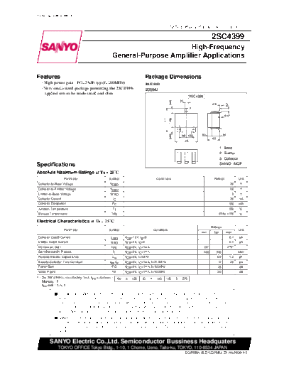 2 22sc4399  . Electronic Components Datasheets Various datasheets 2 22sc4399.pdf