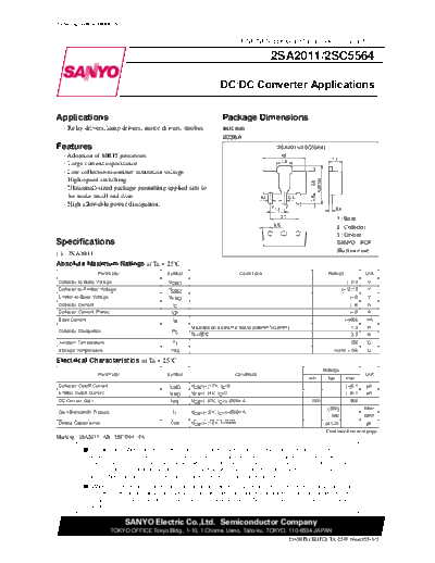 2 22sc5564  . Electronic Components Datasheets Various datasheets 2 22sc5564.pdf