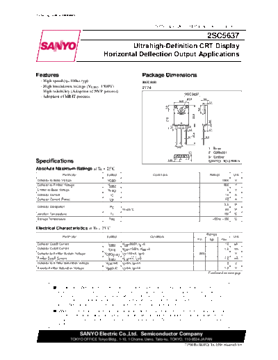 2 22sc5637  . Electronic Components Datasheets Various datasheets 2 22sc5637.pdf