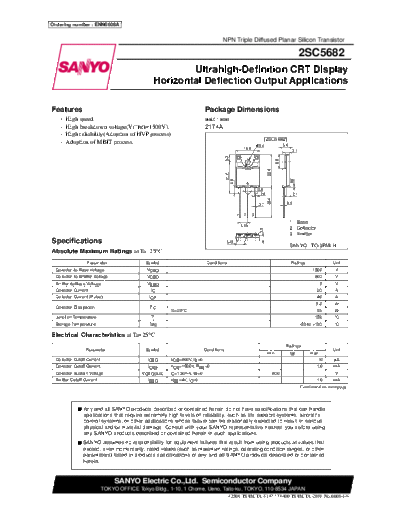 2 22sc5682  . Electronic Components Datasheets Various datasheets 2 22sc5682.pdf