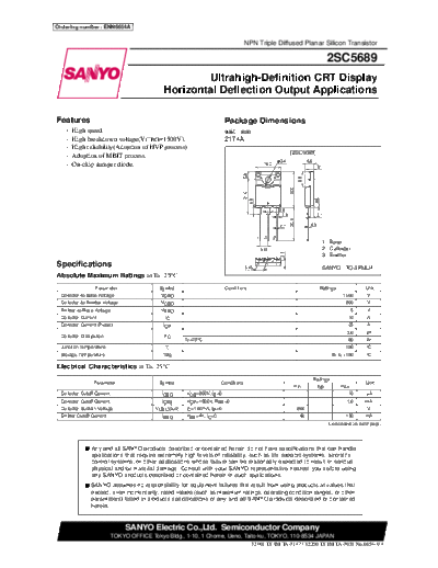 2 22sc5689  . Electronic Components Datasheets Various datasheets 2 22sc5689.pdf