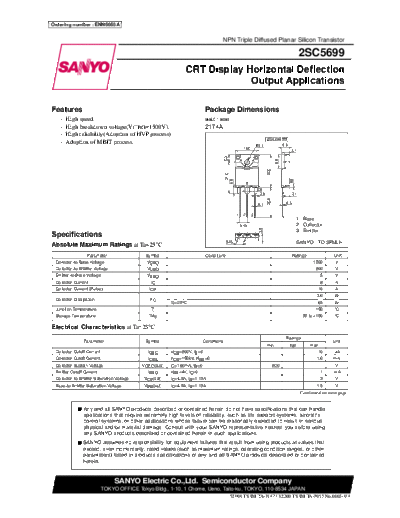 2 22sc5699  . Electronic Components Datasheets Various datasheets 2 22sc5699.pdf