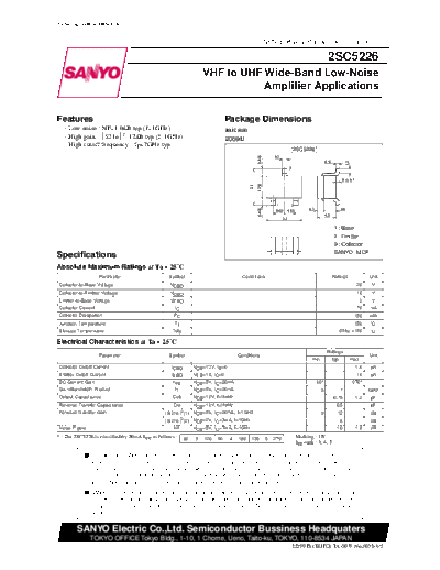 2 22sc5226  . Electronic Components Datasheets Various datasheets 2 22sc5226.pdf