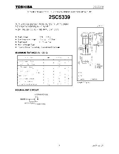 2 22sc5339  . Electronic Components Datasheets Various datasheets 2 22sc5339.pdf