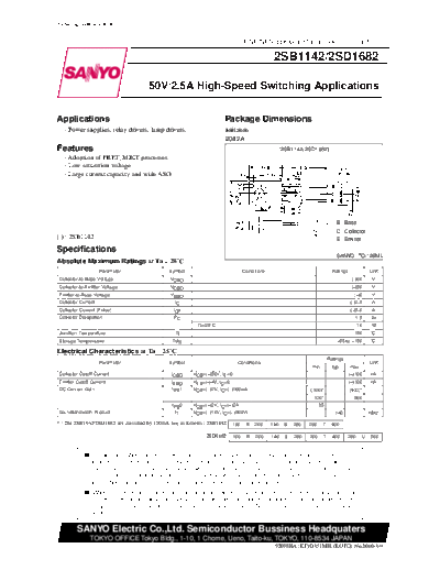 2 22sd1682  . Electronic Components Datasheets Various datasheets 2 22sd1682.pdf