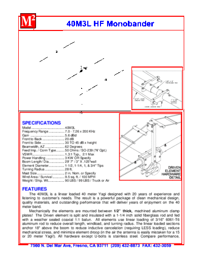 4 40m3l  . Electronic Components Datasheets Various datasheets 4 40m3l.pdf