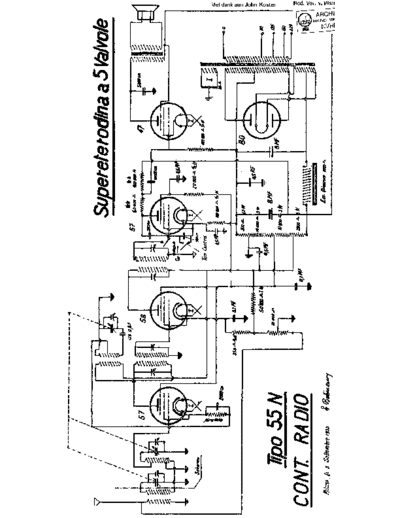 CONRAD CONTINENTAL ConradContinental 55N  . Rare and Ancient Equipment CONRAD CONTINENTAL Audio 55 ConradContinental_55N.pdf