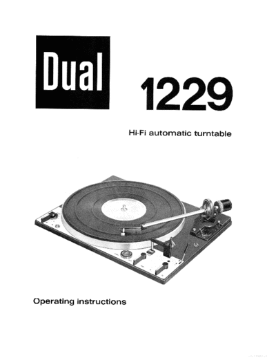 DUAL ve dual 1229 en alt scan  . Rare and Ancient Equipment DUAL Audio 1229 ve_dual_1229_en_alt_scan.pdf