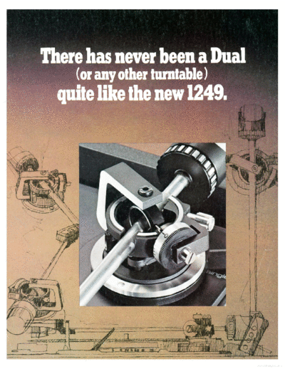 DUAL ve dual 1249 brochure en  . Rare and Ancient Equipment DUAL Audio 1249 ve_dual_1249_brochure_en.pdf