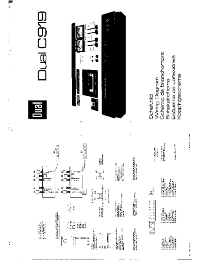 DUAL C919  . Rare and Ancient Equipment DUAL Audio C919 C919.pdf