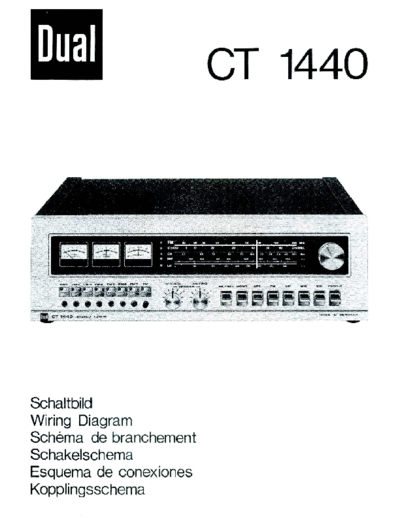DUAL hfe dual ct 1440 schematics  . Rare and Ancient Equipment DUAL Audio CT 1440 hfe_dual_ct_1440_schematics.pdf