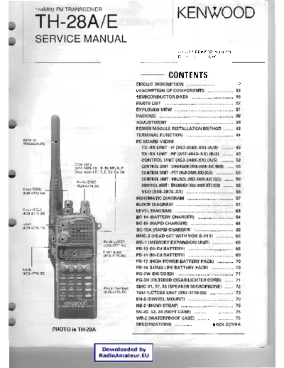 Kenwood TH28  Kenwood TH28.pdf