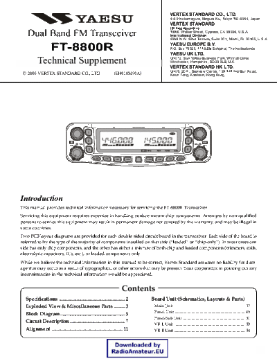 YAESU FT8800  YAESU FT8800.pdf