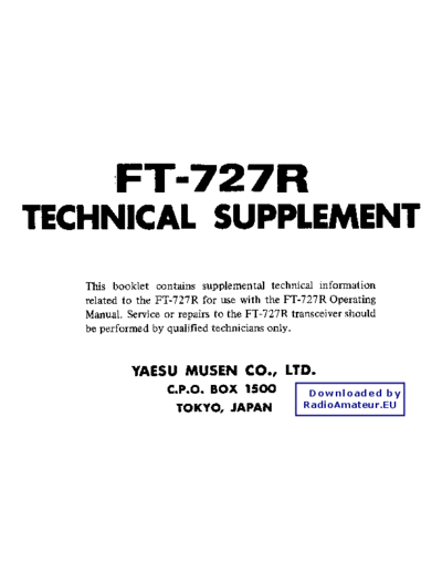 YAESU FT727R  YAESU FT727R.pdf