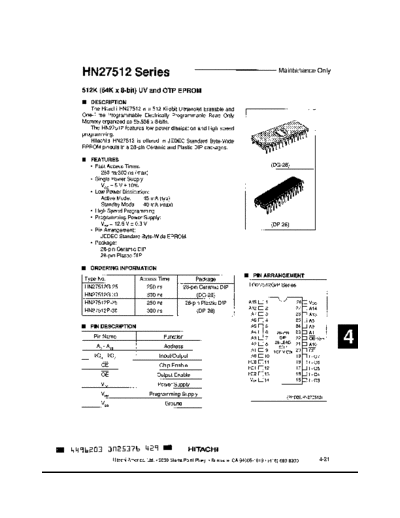 Datron HN27512G-25  . Rare and Ancient Equipment Datron 1281 pdf HN27512G-25.pdf