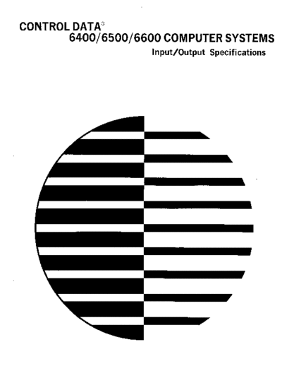cdc 60045100 6000 IO Spec Sep67  . Rare and Ancient Equipment cdc cyber cyber_70 60045100_6000_IO_Spec_Sep67.pdf