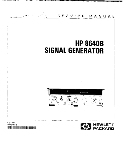 Agilent 8640-90215  Agilent 8640-90215.pdf