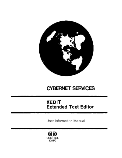 cdc 76071000C CYBERNET XEDIT Nov77  . Rare and Ancient Equipment cdc cyber cybernet 76071000C_CYBERNET_XEDIT_Nov77.pdf
