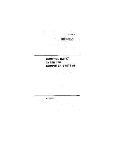 cdc 60420010A Cyber 170 Codes Aug76  . Rare and Ancient Equipment cdc cyber instant 60420010A_Cyber_170_Codes_Aug76.pdf