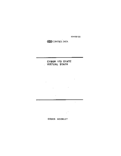 cdc 60458100F Cyber 170 Virtual State Codes Aug88  . Rare and Ancient Equipment cdc cyber instant 60458100F_Cyber_170_Virtual_State_Codes_Aug88.pdf