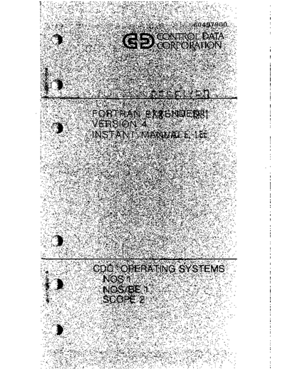 cdc 60497900B FORTRAN Extended Ver 4 Instant Jun81  . Rare and Ancient Equipment cdc cyber instant 60497900B_FORTRAN_Extended_Ver_4_Instant_Jun81.pdf