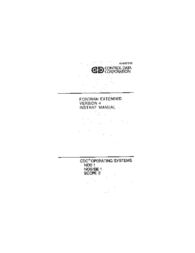 cdc 60497900B Fortran Extended Version 4 Instant Jun81  . Rare and Ancient Equipment cdc cyber instant 60497900B_Fortran_Extended_Version_4_Instant_Jun81.pdf