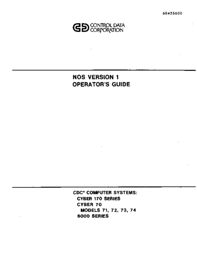 cdc 60435600M NOS Version 1 Operators Guide Dec80  . Rare and Ancient Equipment cdc cyber nos 60435600M_NOS_Version_1_Operators_Guide_Dec80.pdf