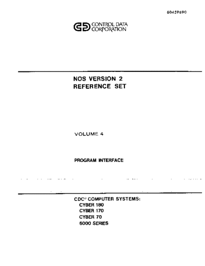 cdc 60459690D NOS Version 2 Volume 4 Program Interface Oct84  . Rare and Ancient Equipment cdc cyber nos2 60459690D_NOS_Version_2_Volume_4_Program_Interface_Oct84.pdf