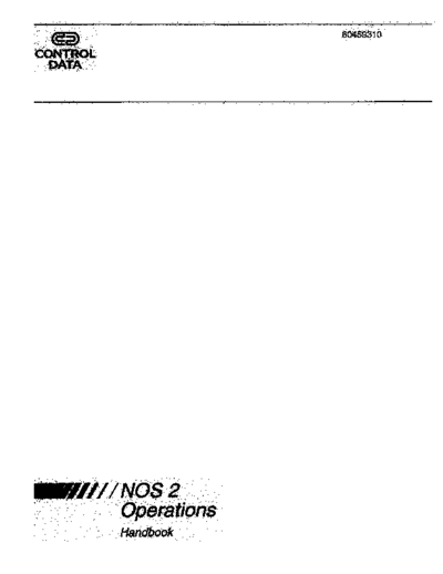 cdc 60459310V NOS 2 Operations Handbook Aug94  . Rare and Ancient Equipment cdc cyber nos2 60459310V_NOS_2_Operations_Handbook_Aug94.pdf