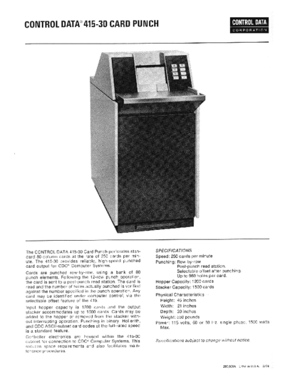 cdc 415-30 Feb74  . Rare and Ancient Equipment cdc cyber brochures 415-30_Feb74.pdf