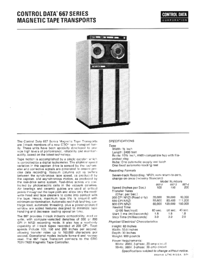 cdc 667 Feb74  . Rare and Ancient Equipment cdc cyber brochures 667_Feb74.pdf