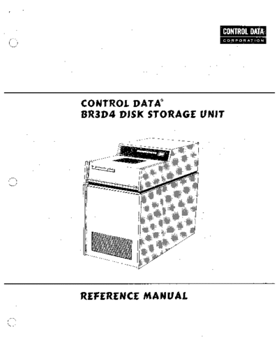 cdc 83313200C BR3D4 Disk Storage Unit Reference Jul75  . Rare and Ancient Equipment cdc discs BR3Dx 83313200C_BR3D4_Disk_Storage_Unit_Reference_Jul75.pdf
