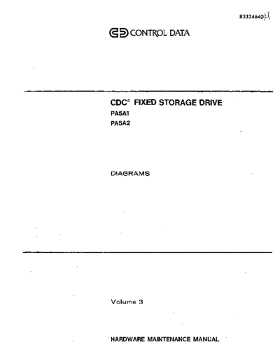 cdc 83324640H PA5 FSD Diagrams Vol 3 Apr86  . Rare and Ancient Equipment cdc discs fsd 83324640H_PA5_FSD_Diagrams_Vol_3_Apr86.pdf