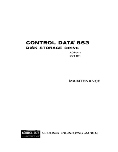 cdc 40823100D 853 Maint Feb69  . Rare and Ancient Equipment cdc discs 85x 40823100D_853_Maint_Feb69.pdf