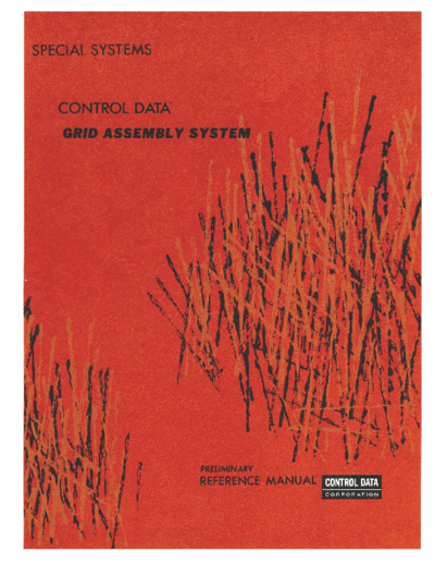 cdc 44624500 GRID Assembly System Jul69  . Rare and Ancient Equipment cdc graphics grid 44624500_GRID_Assembly_System_Jul69.pdf