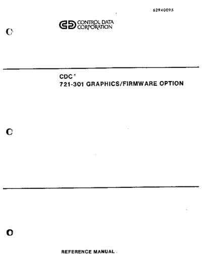 cdc 62940095A 721-301 Graphics Firmware Option Ref May83  . Rare and Ancient Equipment cdc terminal 721 62940095A_721-301_Graphics_Firmware_Option_Ref_May83.pdf