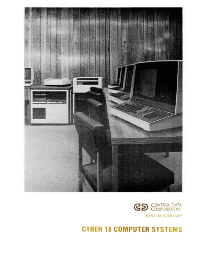 cdc 96767850A Cyber 18 System Summary Feb77  . Rare and Ancient Equipment cdc 1700 cyber_18 96767850A_Cyber_18_System_Summary_Feb77.pdf